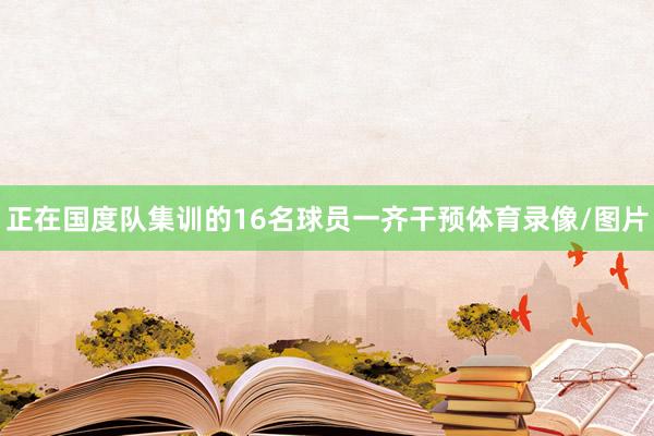 正在国度队集训的16名球员一齐干预体育录像/图片